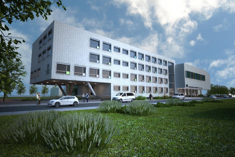 Projekty / BISB Bratislava - Nová budova školy pre 2. stupeň a I