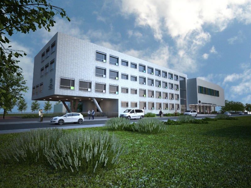 BISB Bratislava - Nová budova školy pre 2. stupeň a IB