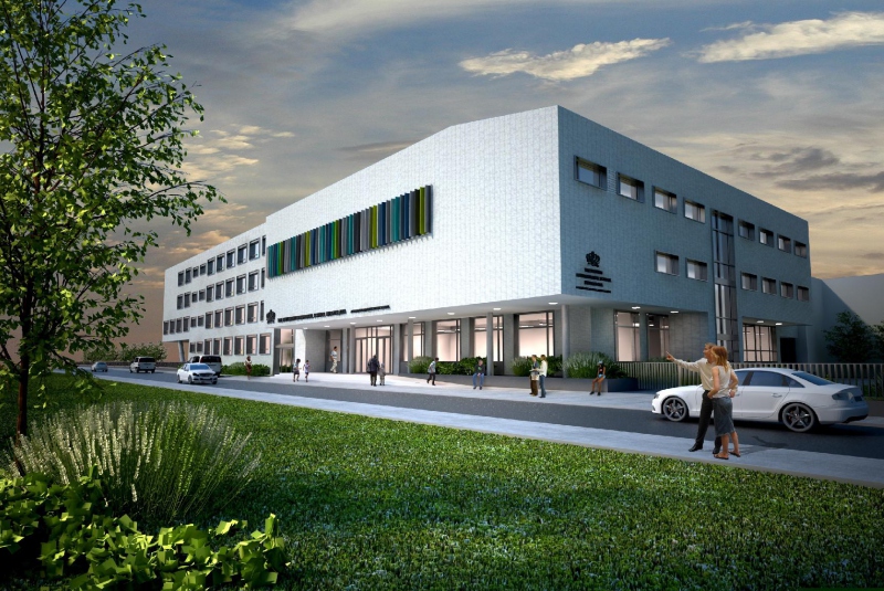 Projekty / BISB Bratislava - Nová budova školy pre 2. stupeň a I