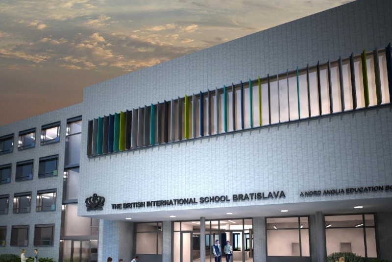 Projekty / BISB Bratislava - Nová budova školy pre 2. stupeň a I