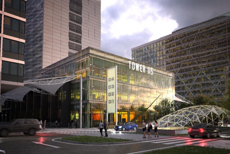 Projekty / Tower 115 - priestory pre Showroom