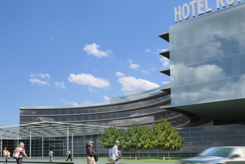 Kongresové centrum, hotel a bývanie Rondo Grunwaldzkie v Krakove