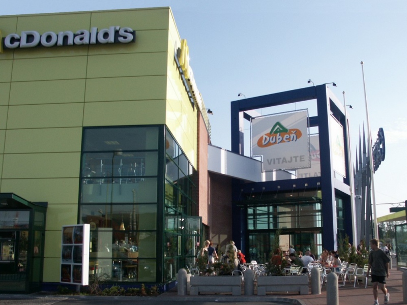 Obchodné centrum Dubeň, Žilina
